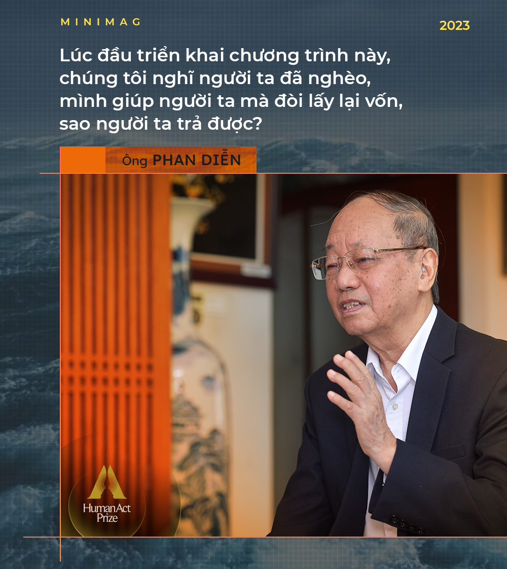 Ông Phan Diễn nói về 'nhiệm vụ nặng nề nhất' của Quỹ Cộng đồng phòng tránh thiên tai: 'Không có tiền thì ý tưởng hay mấy cũng chẳng để làm gì'- Ảnh 4.