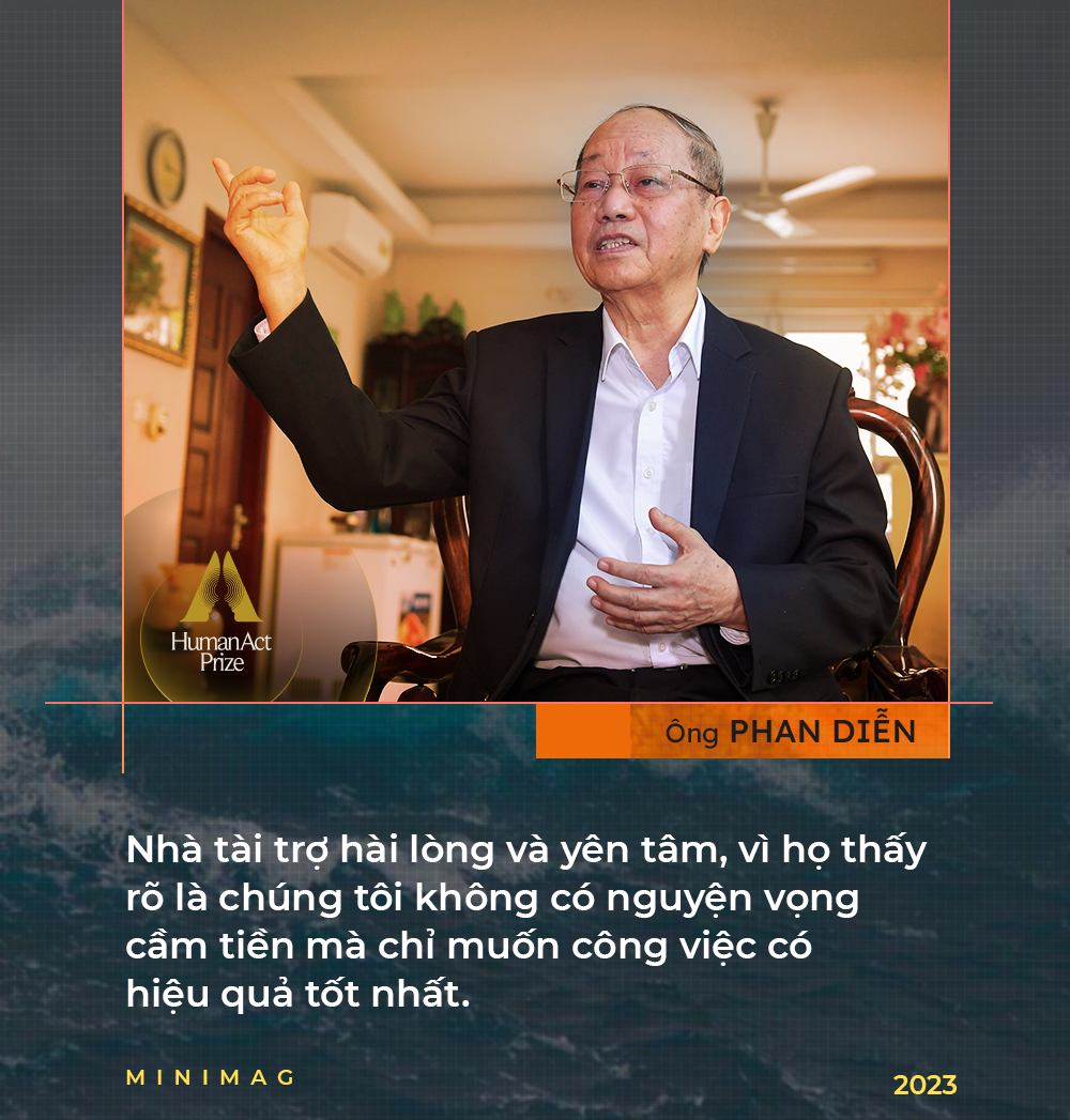 Ông Phan Diễn nói về 'nhiệm vụ nặng nề nhất' của Quỹ Cộng đồng phòng tránh thiên tai: 'Không có tiền thì ý tưởng hay mấy cũng chẳng để làm gì'- Ảnh 9.