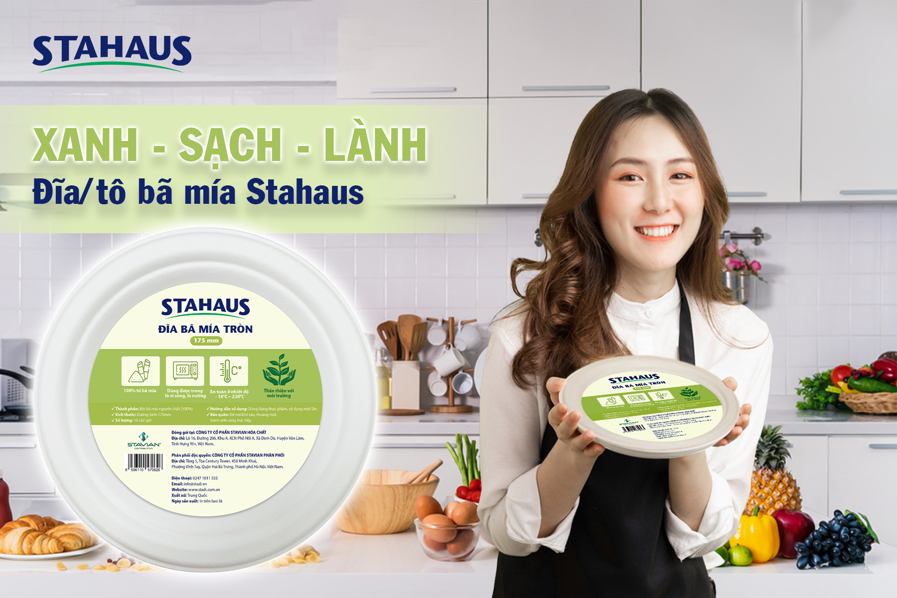 Bao bì nhựa thân thiện môi trường STAHAUS- Ảnh 2.