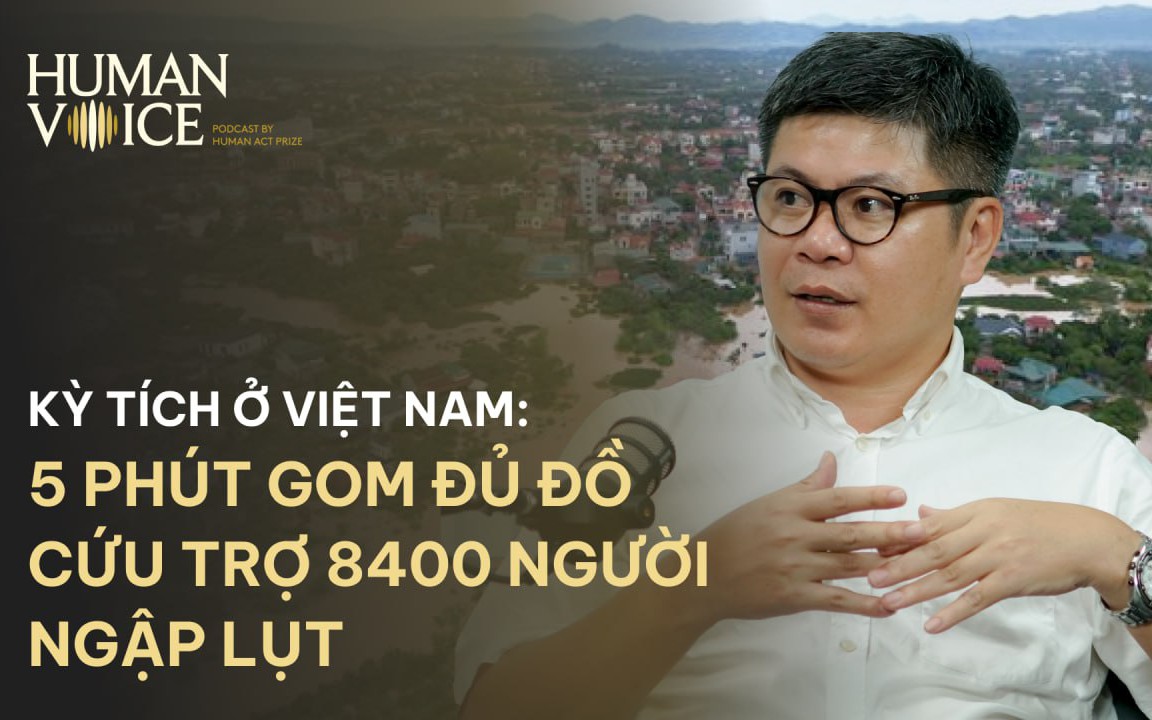 Kỳ tích ở Việt Nam: 5 phút gom đủ đồ cứu trợ 8400 người ngập lụt