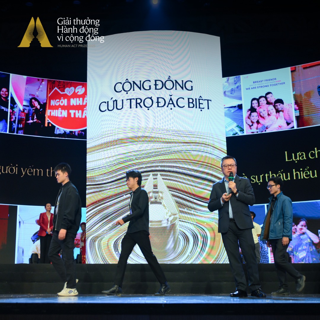Giải thưởng Hành động vì cộng đồng Human Act Prize 2025: 27 dự án và tinh thần kiên trì phụng sự - Ảnh 2.