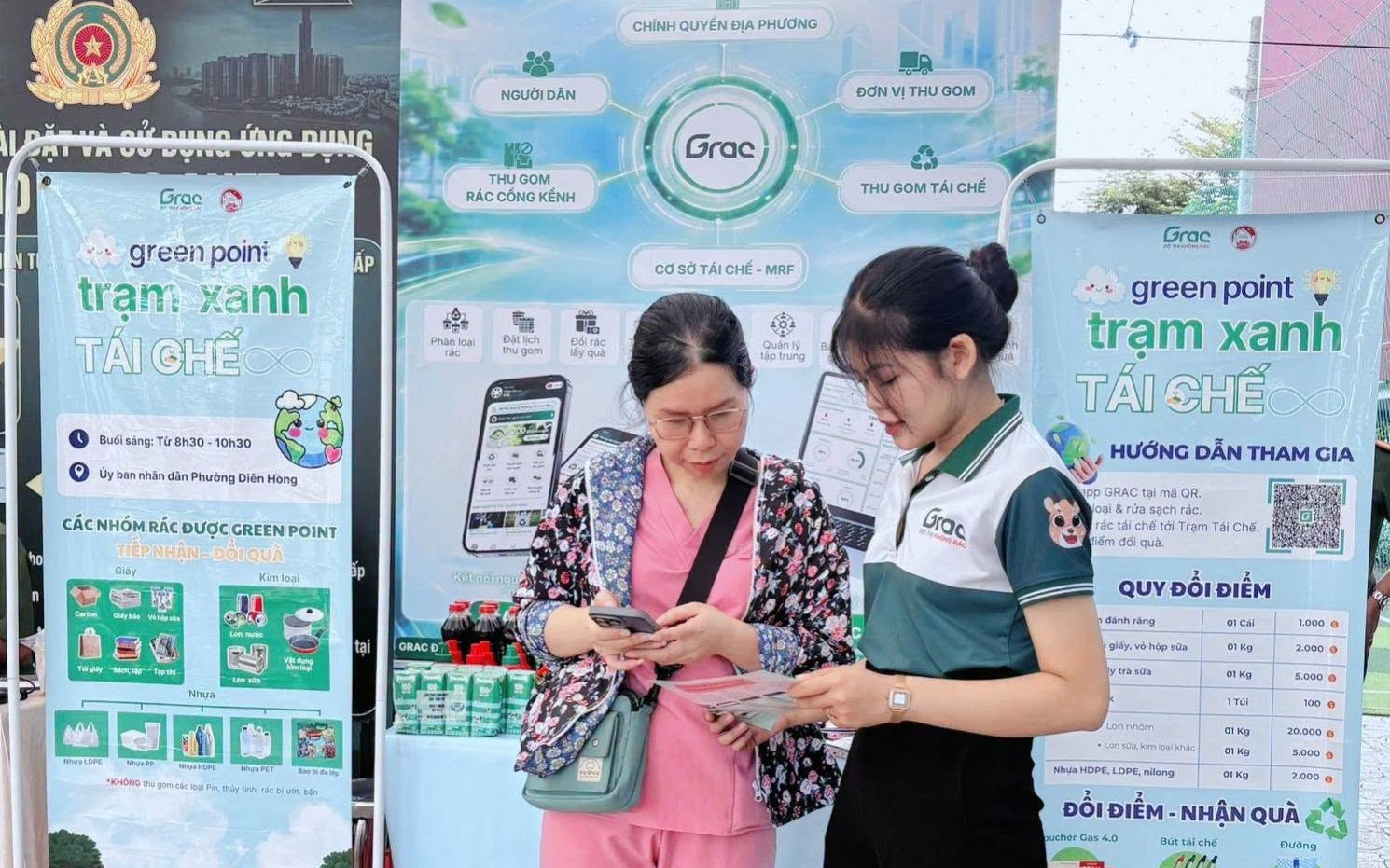 GRAC - Ứng dụng thu gom và quản lý rác thải