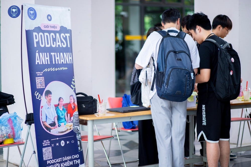 PODCAST ÁNH THANH - SERIES PODCAST DÀNH CHO NGƯỜI KHIẾM THỊ- Ảnh 6.