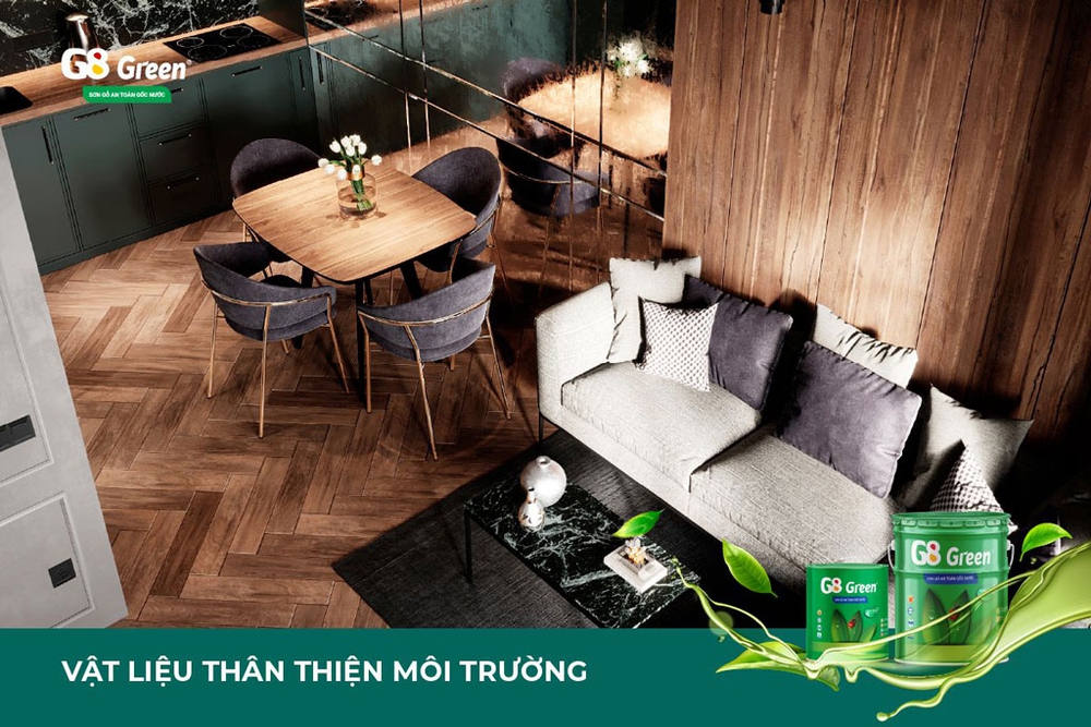 Sơn gỗ an toàn gốc nước G8 Green- Ảnh 8. Sơn gỗ an toàn gốc nước G8 Green- Ảnh 8.
