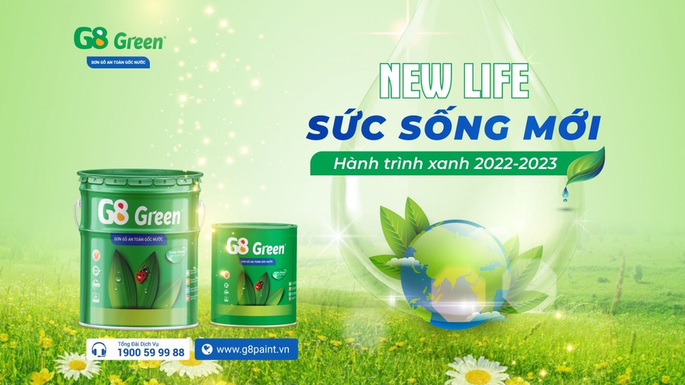 Sơn gỗ an toàn gốc nước G8 Green- Ảnh 12. Sơn gỗ an toàn gốc nước G8 Green- Ảnh 12.