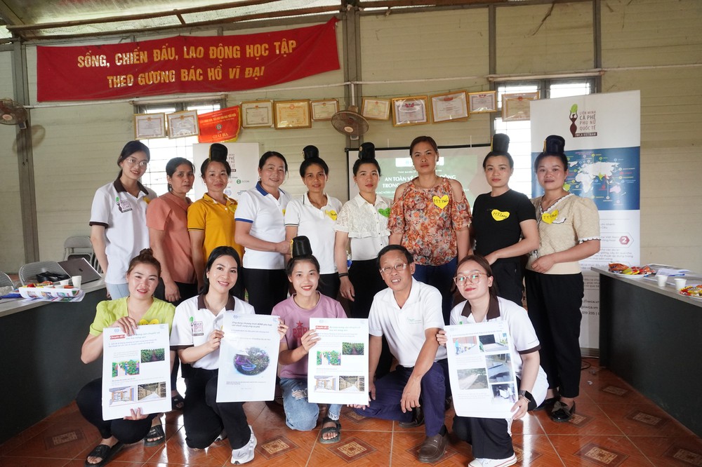 Trao quyền và Phát triển kỹ năng cho lao động nữ trồng cà phê và nhân viên cà phê về an toàn tại nơi làm việc- Ảnh 27.