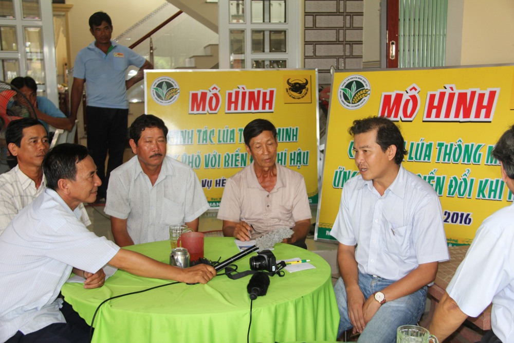 Canh tác lúa thông minh thích ứng với biến đổi khí hậu vùng ĐBSCL- Ảnh 13. Canh tác lúa thông minh thích ứng với biến đổi khí hậu vùng ĐBSCL- Ảnh 13.