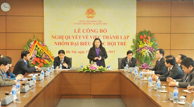 Nghị sỹ trẻ Quốc hội Việt Nam - Ảnh 1.