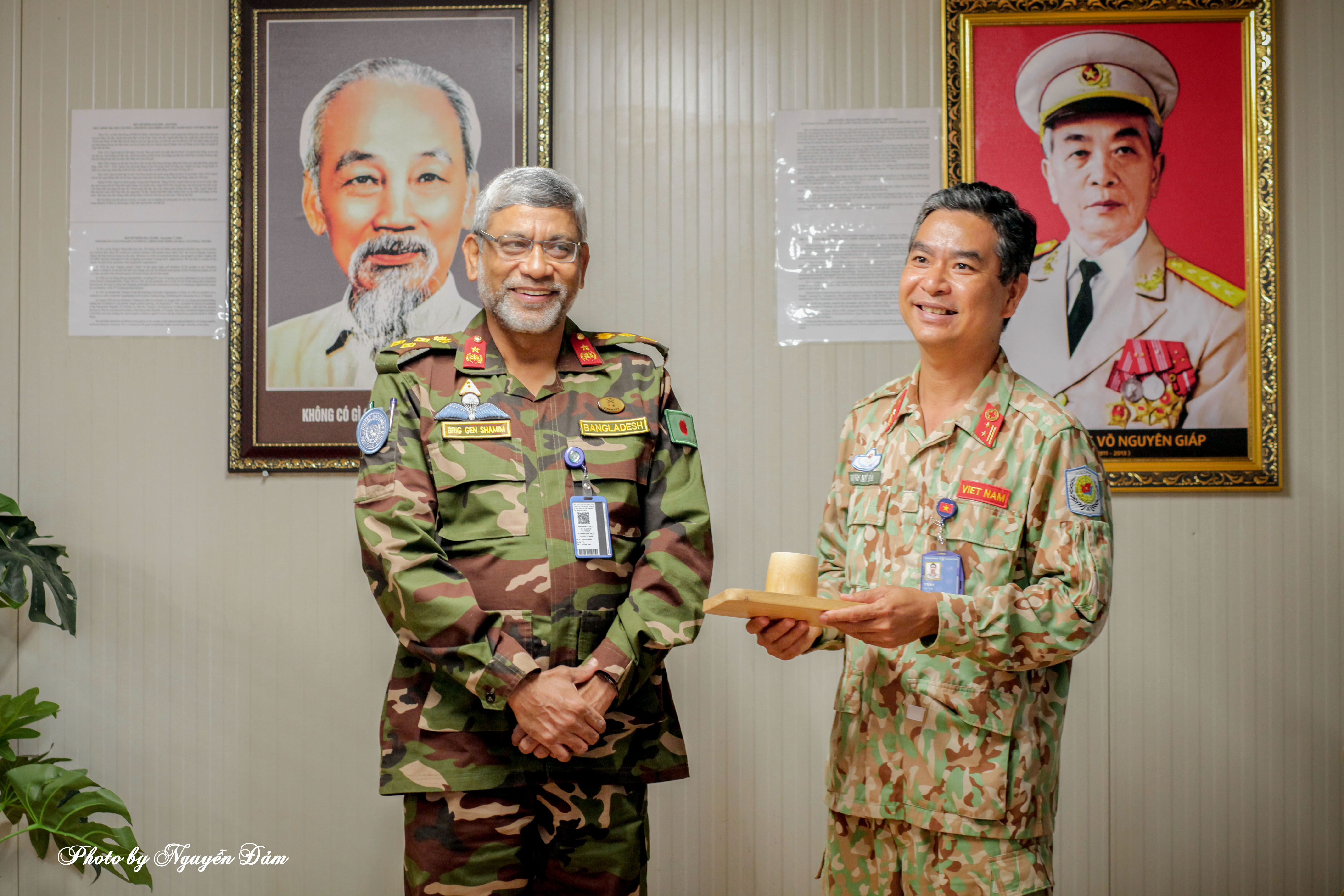 Vietnamese Green Berets join hands to protect the environment in their stationed areas while performing United Nations peacekeeping missions- Ảnh 8.