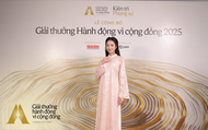 Hoa hậu Hà Trúc Linh rạng rỡ trong tà áo dài tại Human Act Prize 2025, bật mí một kế hoạch đặc biệt sắp tới