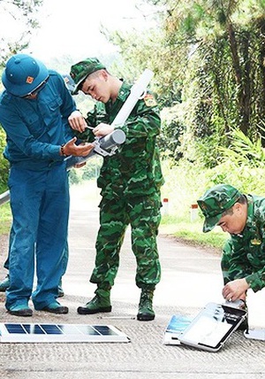 Mô hình Thắp sáng đường tuần tra biên giới 